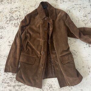 JCREW SUEDE COAT